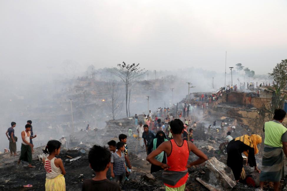 Thousands of Rohingya Impacted by Recent Camp Fire: IOM Responds