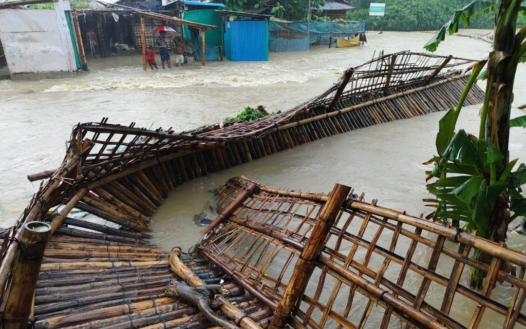 Monsoon Rains Trigger Deadly Flash Floods and Landslides in Cox’s Bazar Refugee Camps
