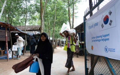 The Republic of Korea Steps Up Support to the World Food Programme’s Food Assistance for Rohingya in Bangladesh