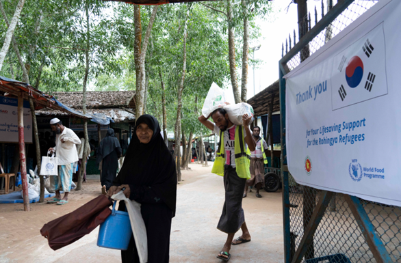 The Republic of Korea Steps Up Support to the World Food Programme’s Food Assistance for Rohingya in Bangladesh